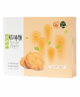 正中苦荞桔味酥