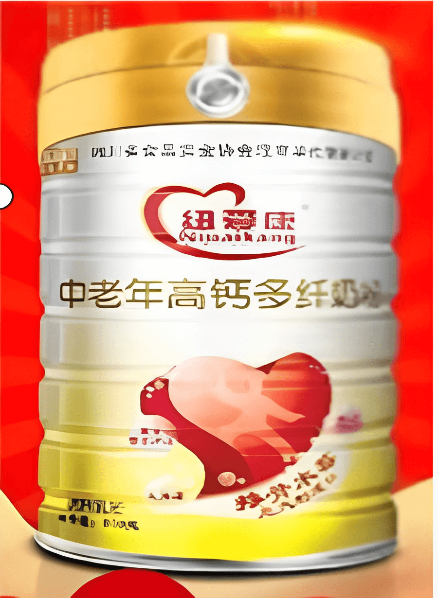 纽爱康中老年高钙多纤奶粉