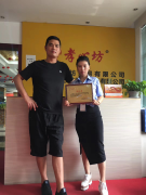 恭喜河南驻马店张总签约孝心坊<sup>®</sup>